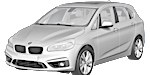BMW F45 P03C8 Fault Code